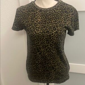 Leopard Print Women's Top